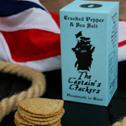 The Captain’s Crackers Pepper & Sea Salt