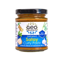 Geo Organics - Indonesian Satay Curry Paste ORG 180g