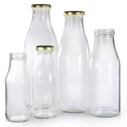 Glass Milk Bottle 1 L