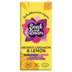 Seed & Bean - Lemon & Cardamom 85g